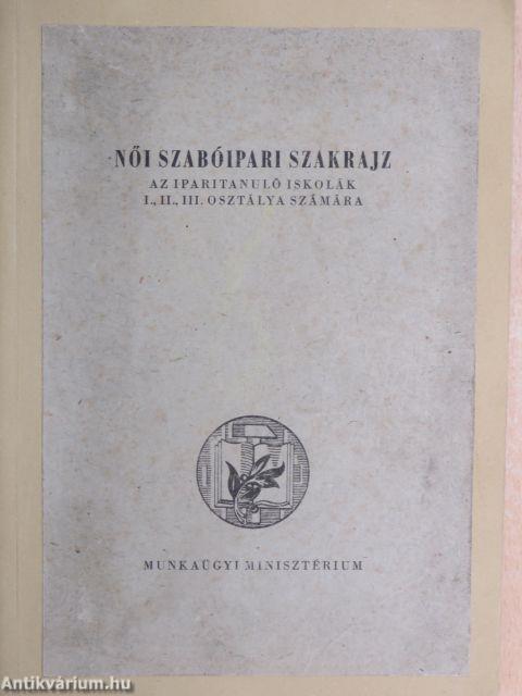 Női szabóipari szakrajz