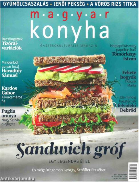 Magyar Konyha 2023. szeptember