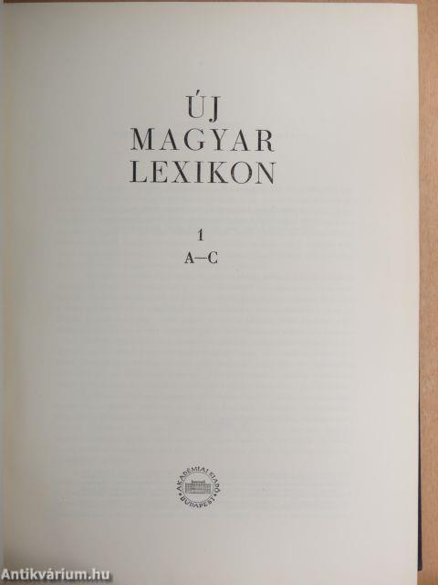 Új magyar lexikon 1-7.