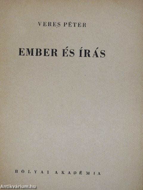 Ember és írás