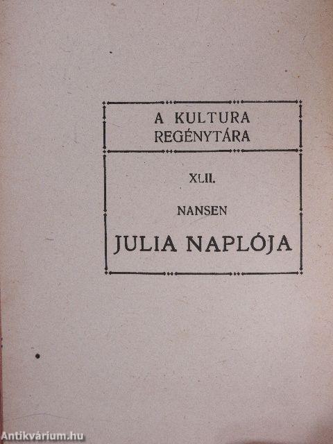 Julia naplója