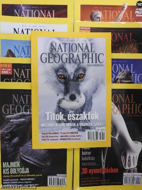 National Geographic Magyarország 2014. (nem teljes évfolyam)