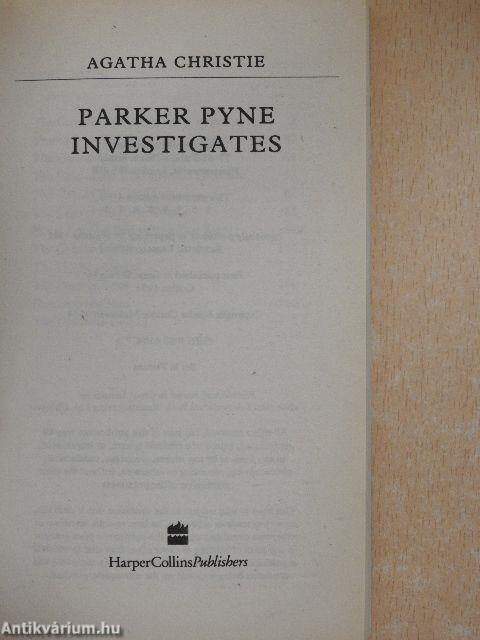 Parker Pyne Investigates
