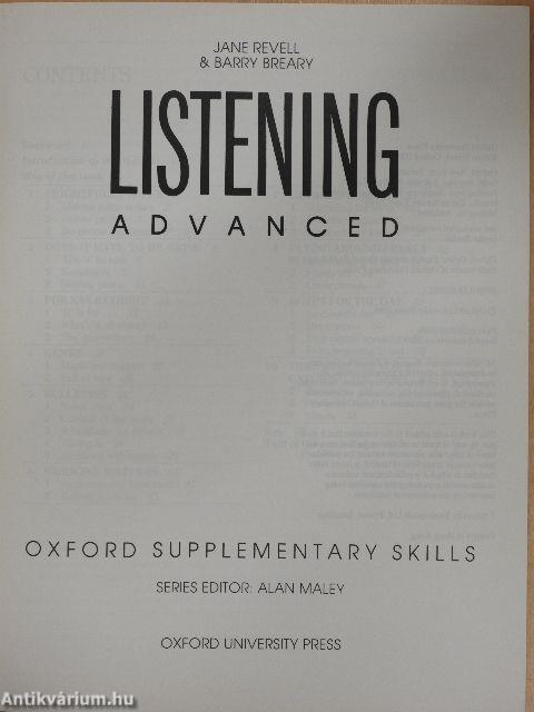 Listening - Advanced