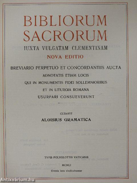 Bibliorum Sacrorum