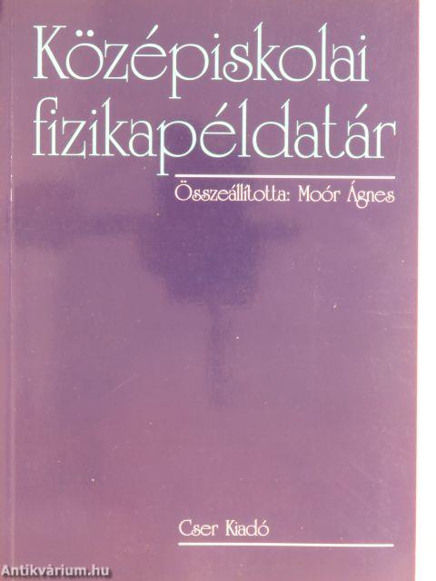 Középiskolai fizikapéldatár