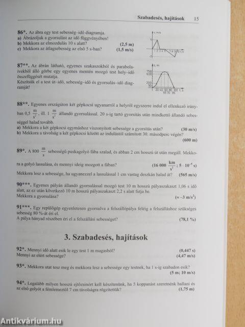 Középiskolai fizikapéldatár