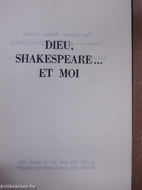 Dieu, Shakespeare... et moi/Pour en finir une bonne fois pour toutes avec la culture