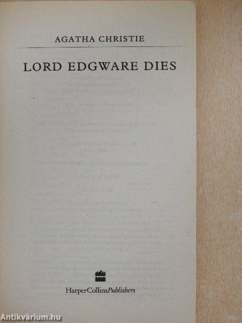 Lord Edgware Dies