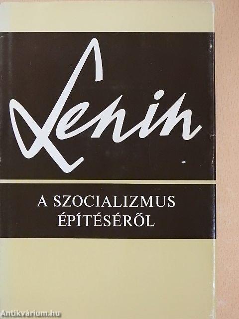 A szocializmus építéséről