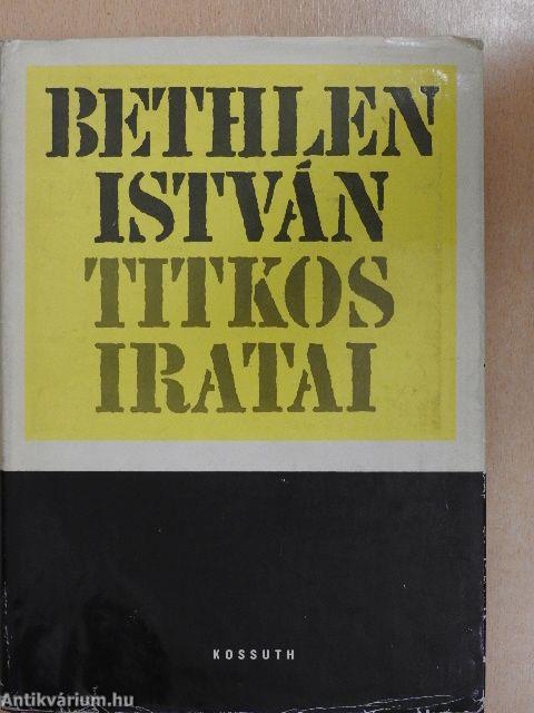 Bethlen István titkos iratai