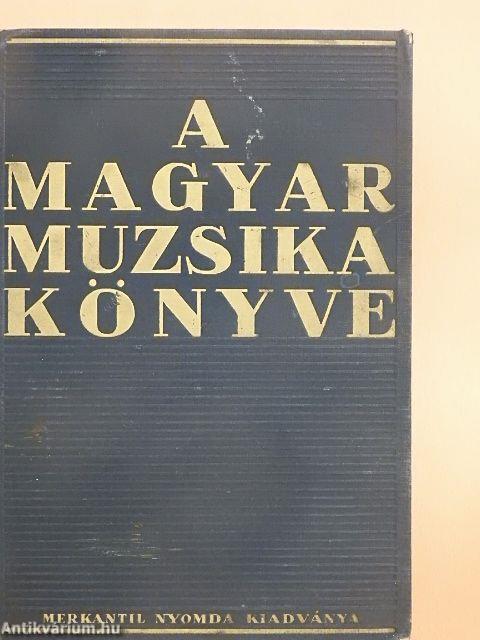 A magyar muzsika könyve