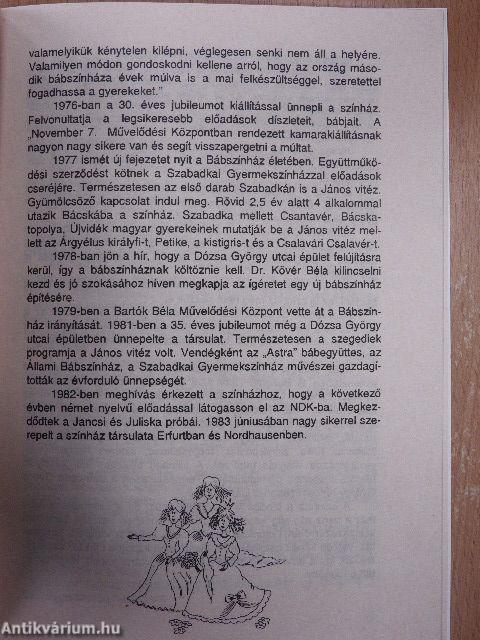 "50" éves a Szegedi Bábszínház 1996.