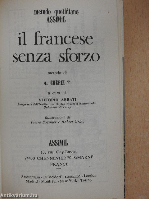 Il francese senza sforzo