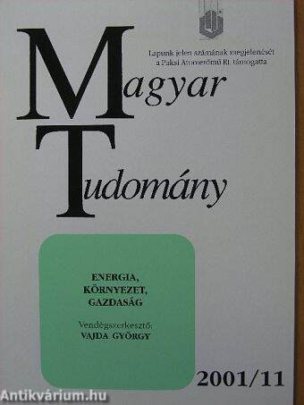 Magyar Tudomány 2001. november