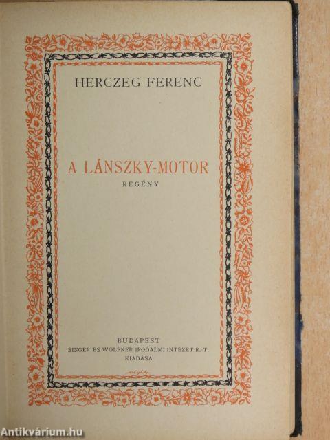 A Lánszky-motor/A költő és a halál