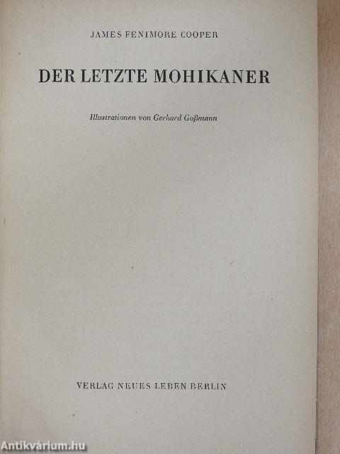 Der Letzte Mohikaner