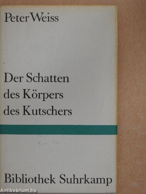 Der Schatten des Körpers des Kutschers