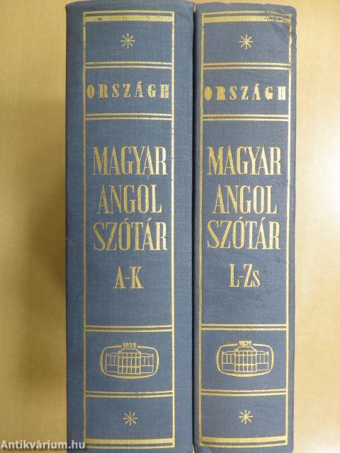 Magyar-angol szótár I-II.