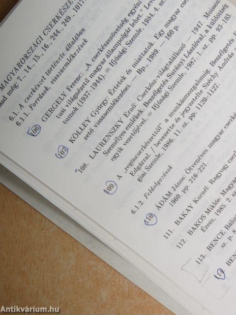 A magyarországi gyermek- és ifjúsági mozgalmak, szervezetek, egyesületek történetének válogatott bibliográfiája