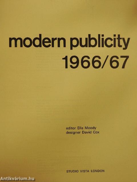 Modern Publicity 1966/67