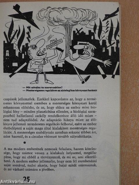 A modern ember biológiai paradoxonja