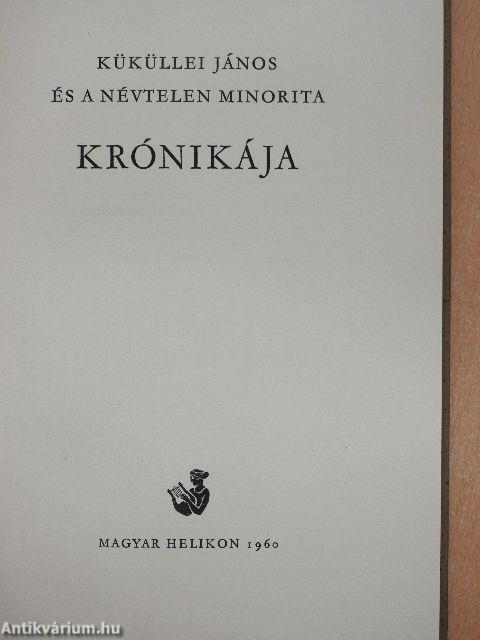 Küküllei János és a Névtelen Minorita krónikája