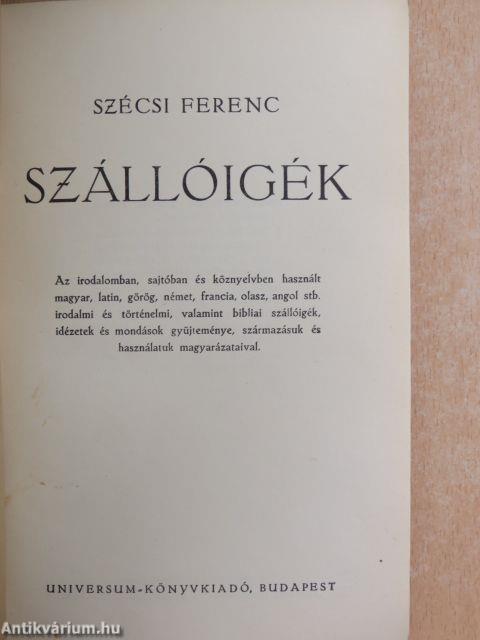 Szállóigék