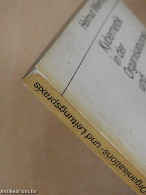 Kybernetik in der Organisations- und Leitungspraxis