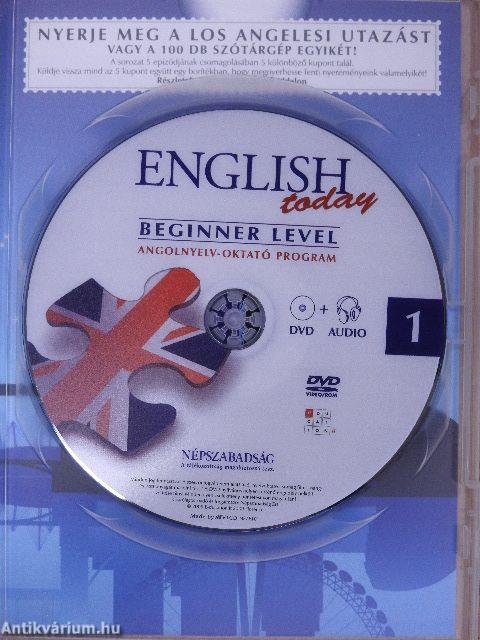 English Today 1-26. - 26 db DVD-vel