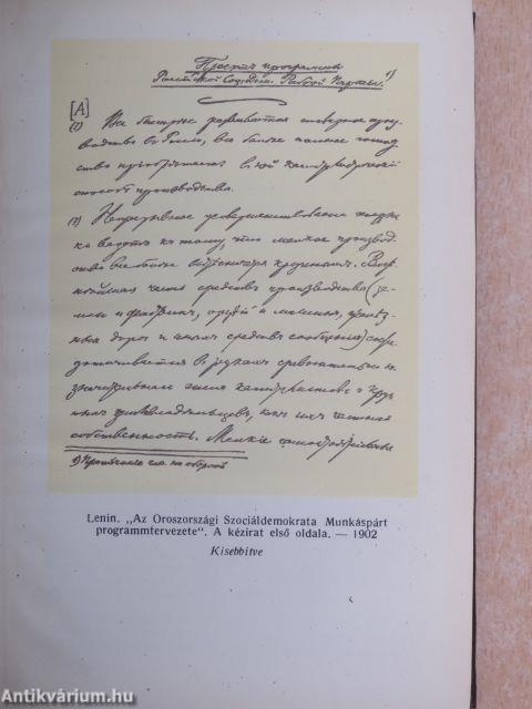 V. I. Lenin művei 6.
