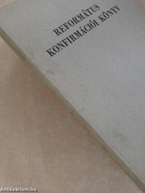 Református konfirmációi könyv