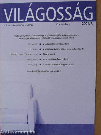 Világosság 2004. július