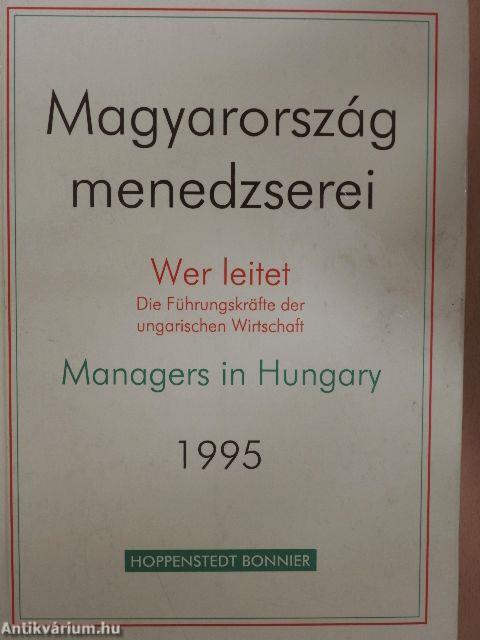 Magyarország menedzserei 1995