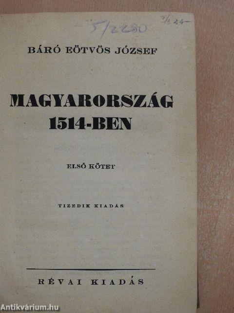 Magyarország 1514-ben I-II.