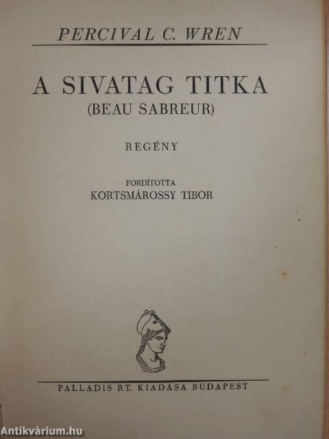 A sivatag titka