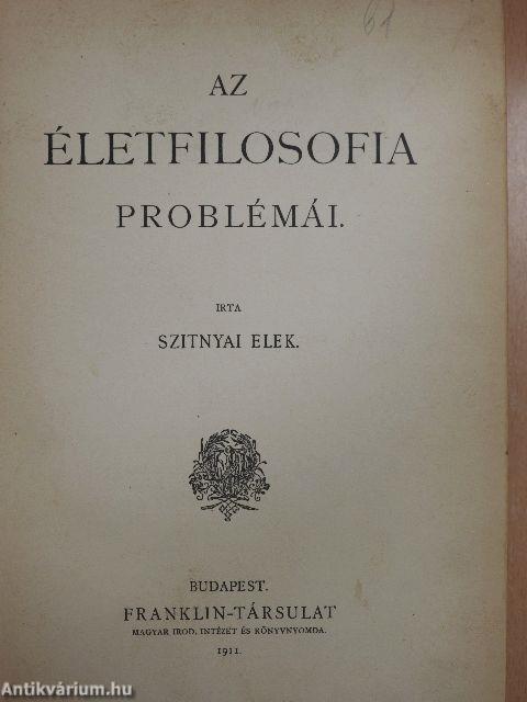 Az életfilosofia problémái