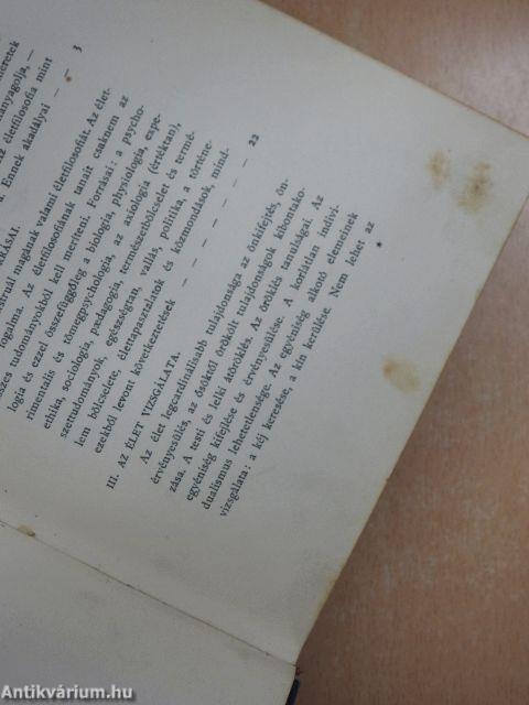 Az életfilosofia problémái