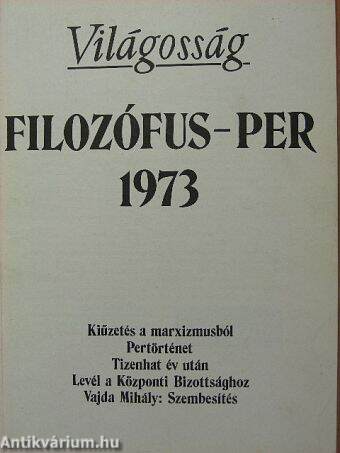 Filozófus-per 1973