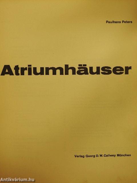 Atriumhäuser