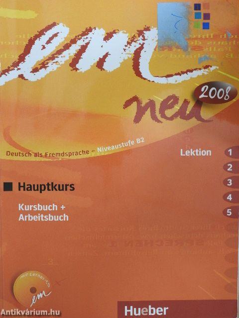 em neu - Niveaustufe B2 - Kursbuch + Arbeitsbuch - CD-vel