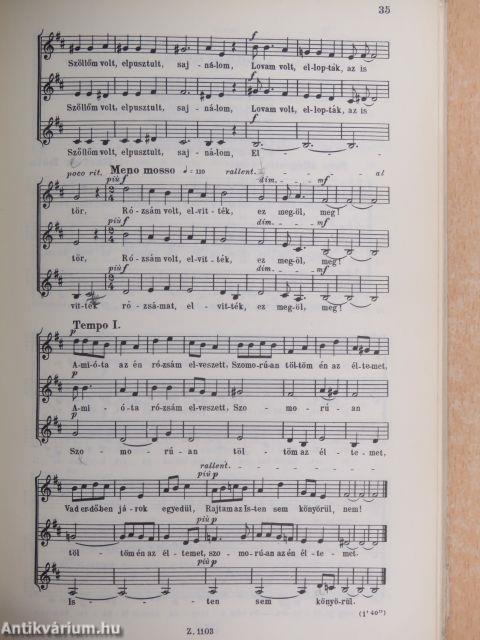 Bartók kórusművei