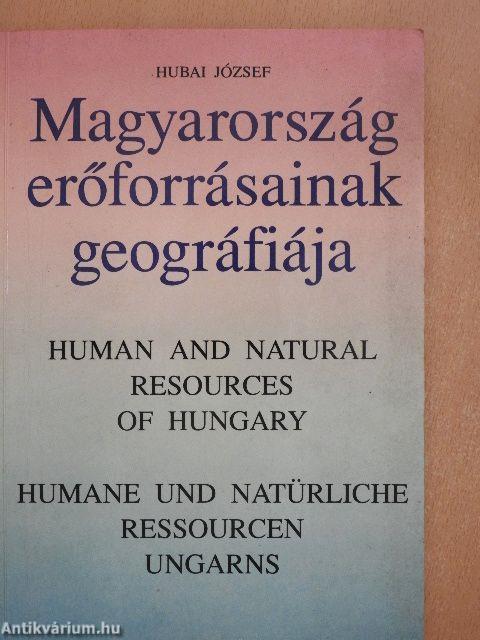 Magyarország erőforrásainak geográfiája