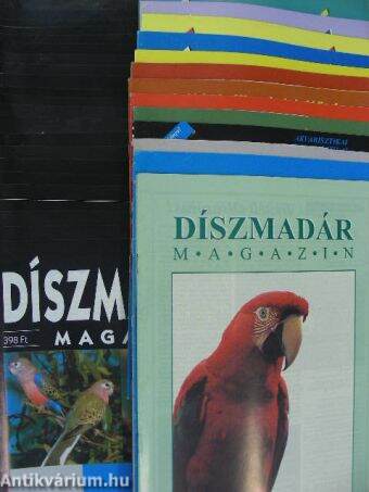 Díszmadár Magazin 1995-1998., 2000-2003. (vegyes számok) (37 db)