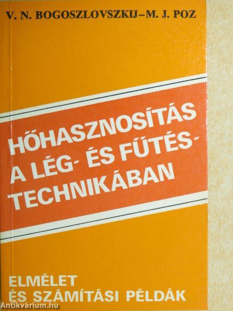 Hőhasznosítás a lég- és fűtéstechnikában