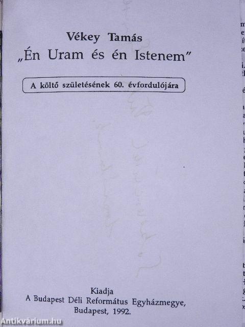 "Én Uram és én Istenem"