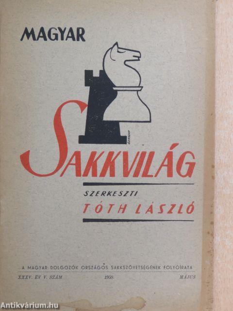 Magyar Sakkvilág 1950. május