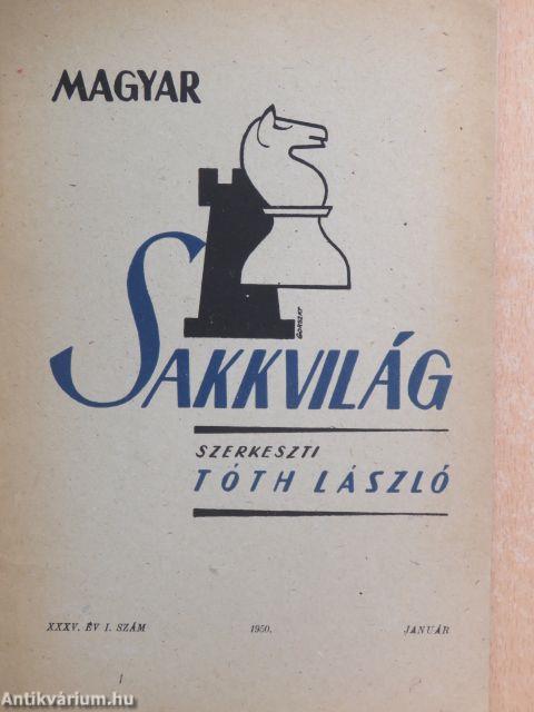 Magyar Sakkvilág 1950. január