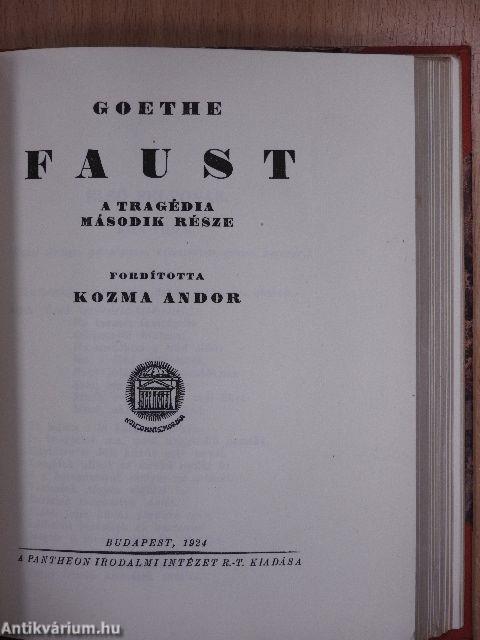 Faust I-II.