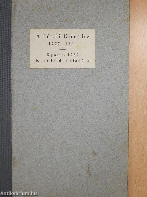 A férfi Goethe